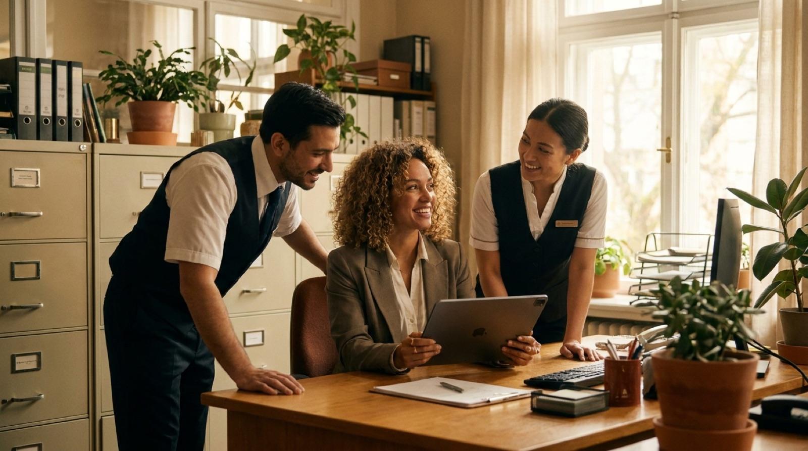 Attenda onboarding — configuring the platform alongside hotel staff